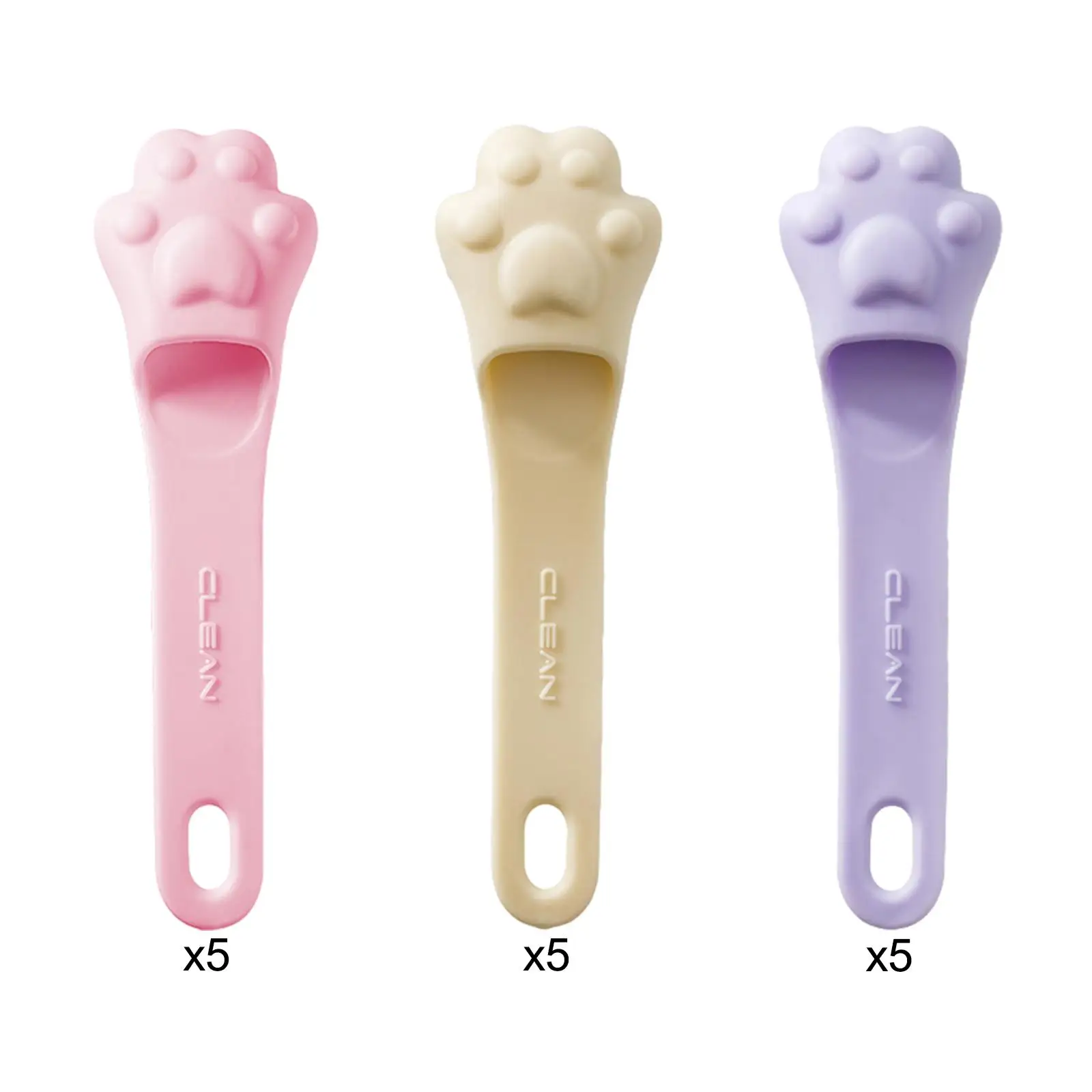 

5 Pieces Nose Pore Wash Brush Exfoliator Finger Pad Silicone Facial Cleansing Brush for Skin Makeup Residues Removal Blackheads