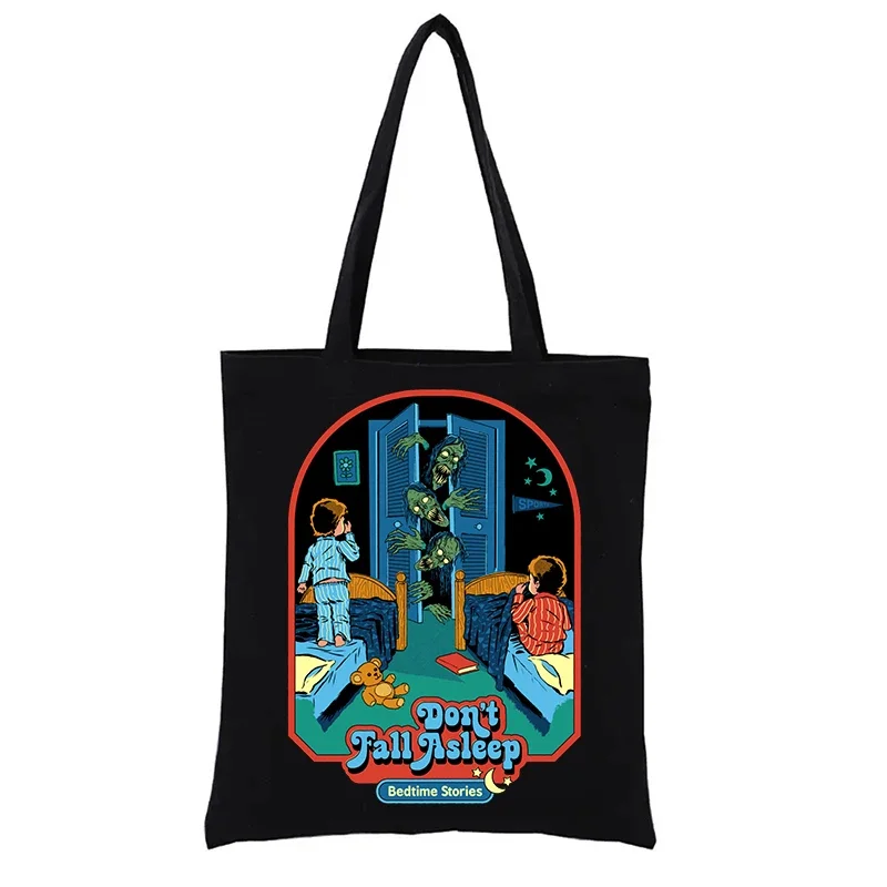 

Canvas Shopping Bag Don't Fall Totebag Eco Bags Handbags Women's Handbag Casual Funny Tote Fashion Shopper Shopping Aesthetic