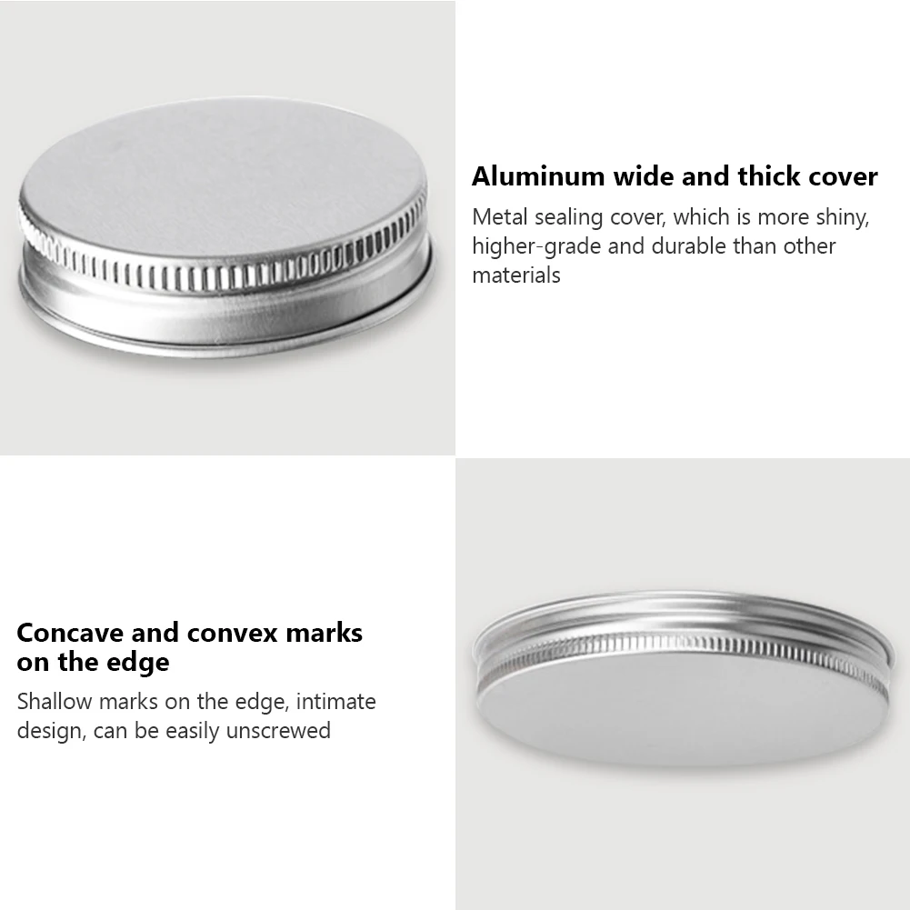 Empty Plastic Cosmetic Jars Makeup Container Face Cream Sample Pot 20pcs 30/50/60/80/100/120/150ml storage jar plastic storage bottle