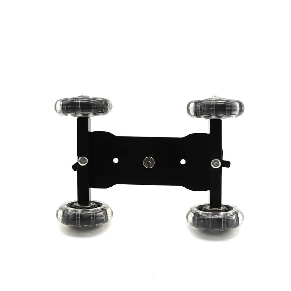 Mobile Rolling Sliding Dolly Stabilizer Skater Slider Camera Stand Photography Car For GoPro 7 6 5 4