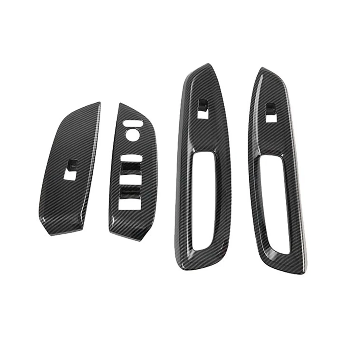 Car Inner Door Window Lift Bracciolo Interruttore Pannello Copertura Trim Frame Per Honda Fit Jazz 2020
