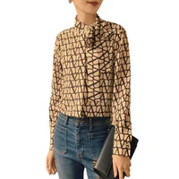 Mode femmes Blouses nouveauté dames dessus de chemise Blusas Mujer 1