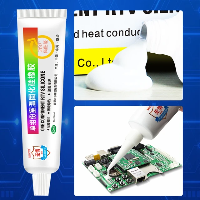 Glue 704 silicon rubber circuit board insulation potting electronic  waterproof sealant high temperature resistant RTV Adhesive