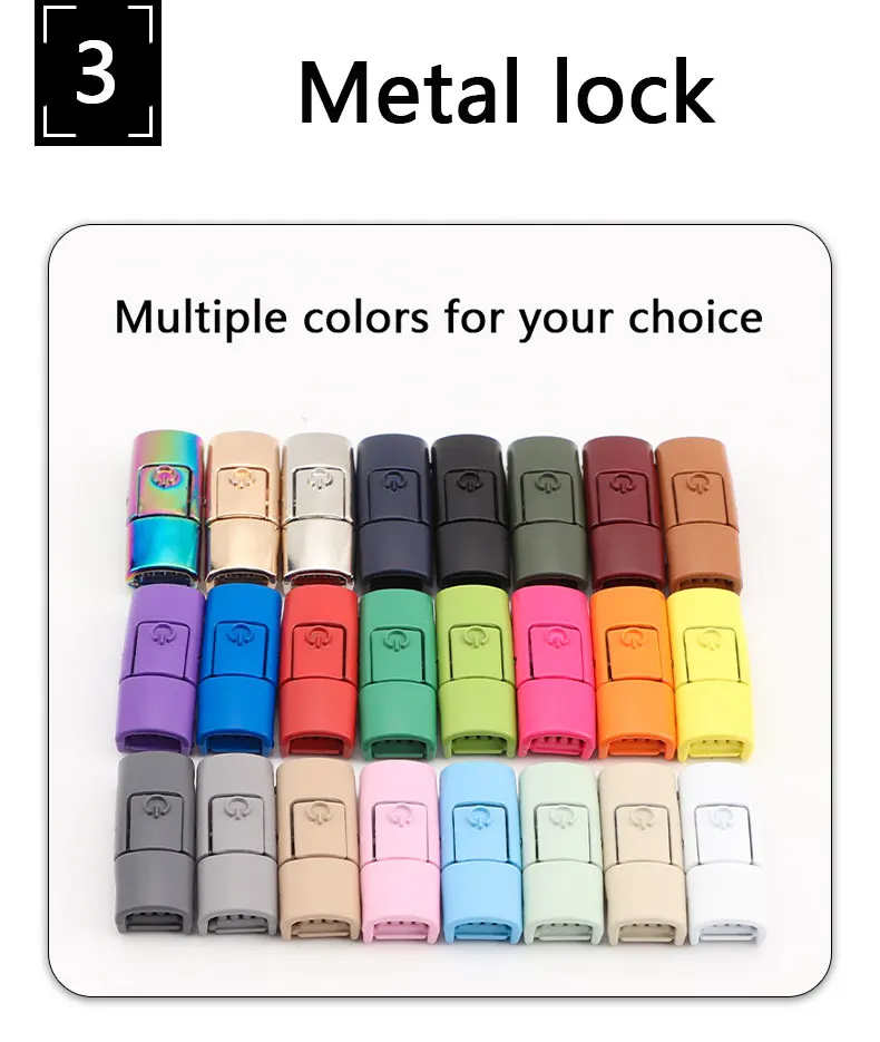 20 Farben Elastische Schnürsenkel Ohne Binden für Sneaker, Flache Schuhe, Schnürsenkel mit Metallverschluss, Bequeme Schnürsenkel, Accessoires für Freizeitschuhe – Detail 5