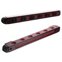 1 Set of Decorative Pole Rack Pool Cue Stand Billiard Cue Holder Collection Pole Rack Cue Stand