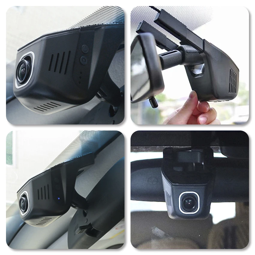 차량용 비디오 녹음기, Fiat 500 Viaggo Freemont Palio Linea Bravo Punto, 4K 2160P 와이파이 DVR 블랙박스 대시 카메라