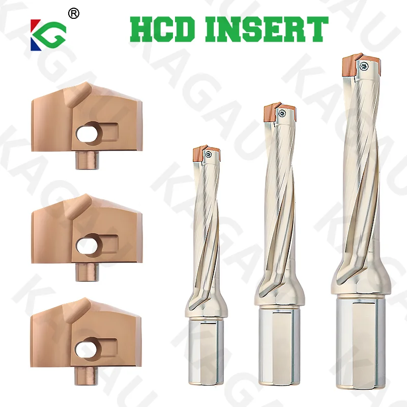 Carbide Insert 1pcs HCD For JCD Crown Deep Hole 3D 5D 8D 10D Drill