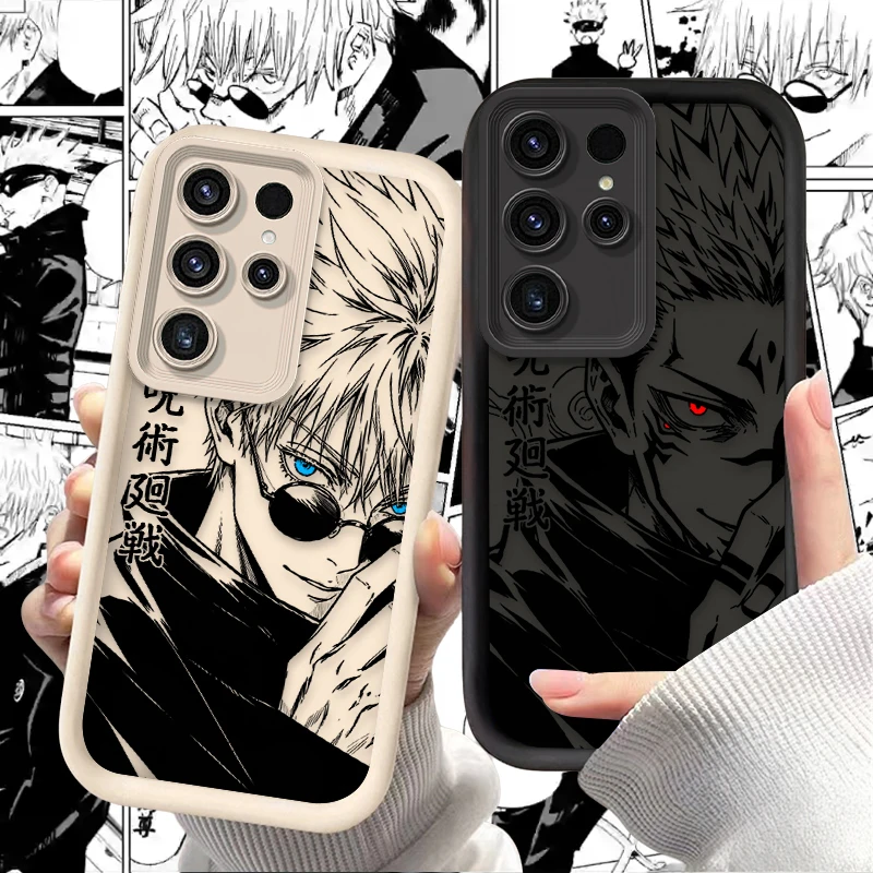 Gojo Satoru Jujutsu Kaisen Hot Line Art Phone Case