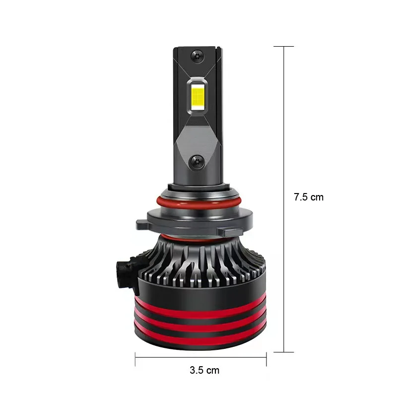 Cross-border supply M8pro High-Power Hot Model sh7 Headlight Universal Car Modification Super Bright Bulb Factory H4