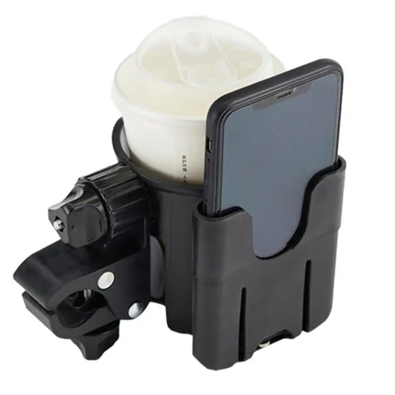 

Bottle Holder For Stroller Phone Holder Universal 360 Degrees Rotatable Cup Organizer Multifunctional Gift Phone Mount Bottle