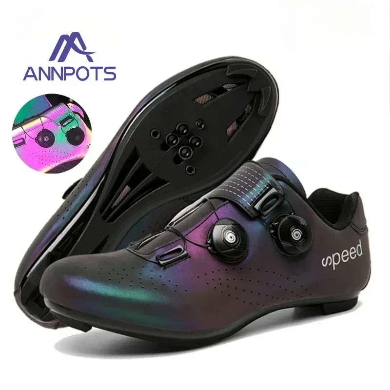 Cycling Shoes Man Mtb Cycling Sneaker Pedal Bicycle Shoes Women Flat Mountain Cycling Shoes Cleat Rb Speed Footwear Selflocking