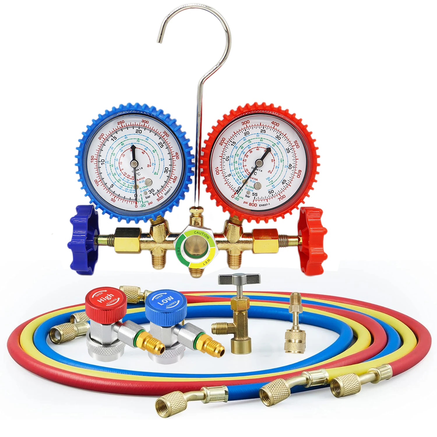 Refrigerant Gauge,One Pair Of Refrigerant Low And High - View #11