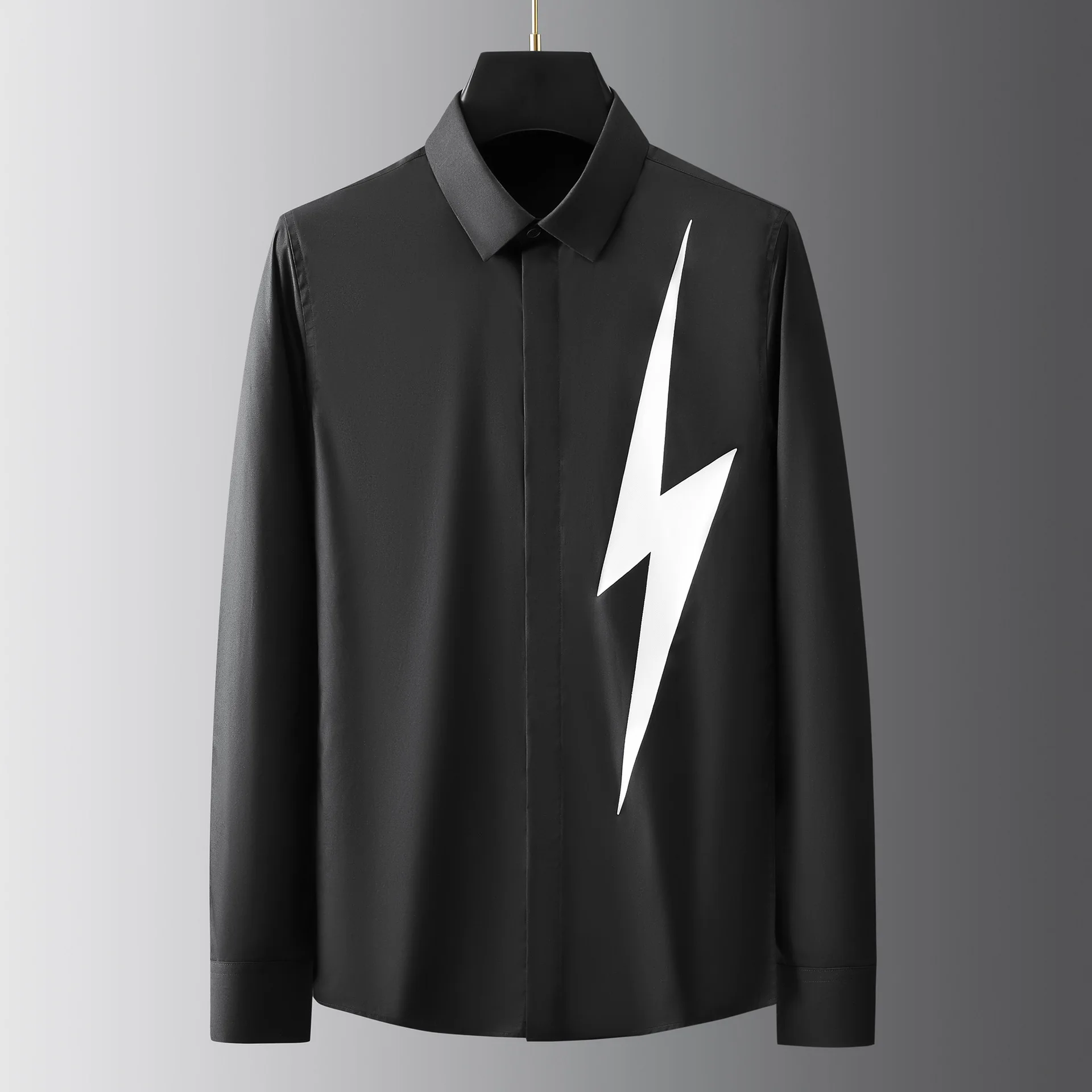 NEIL BARRETT, Lightning Bolt T Shirt, Men, Slim Fit T-Shirts