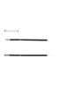 200pcs Ballpoint Pen Refill Cheap ball pens Lead Smooth Writing Wholesale Lot New 0.7mm Ball Red Blue Black Color Tip Office 4