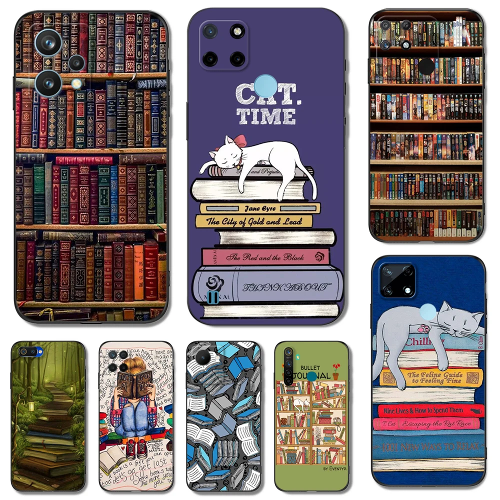 Custodia In Tpu Nero Per Realme Q5 X Xt X2 X3 Superzoom X50 V13 Q3I X7 Pro Ultra Gt Master Edition Libri