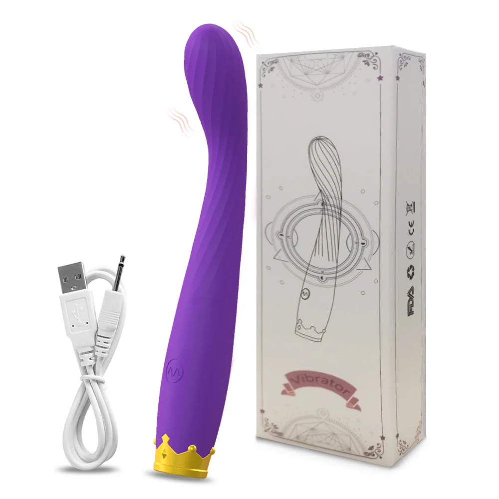 Dildo potente vibratore per punto G per donne, stimolatore del clitoride e dei capezzoli per massaggiatore dell'orgasmo, vibratore a forma di dito_voghion.com