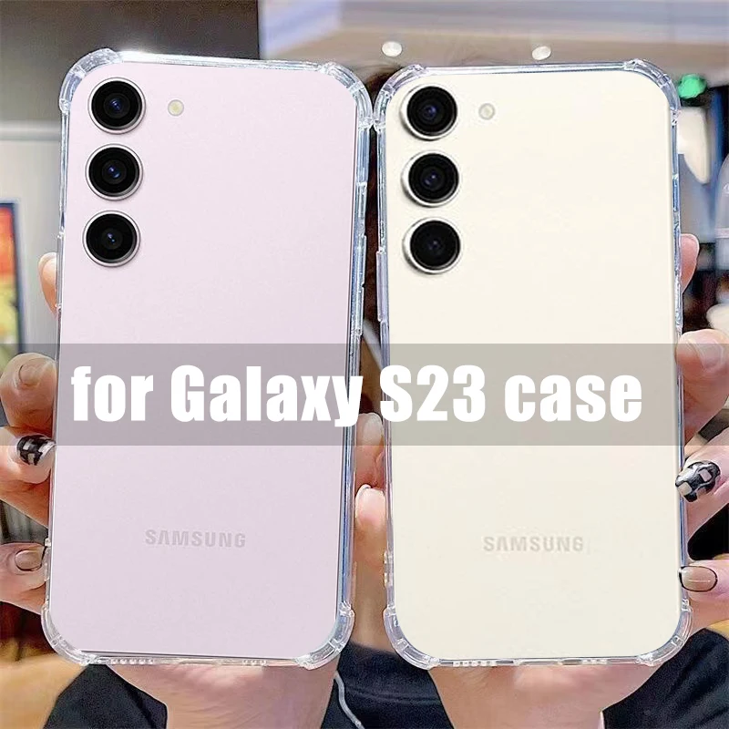 Custodia Per Samsung Galaxy S23 Custodia Antiurto Ultra 5G Per Custodia Trasparente Samsung Galaxy S23 Pro/Plus/Ultra/Fe
