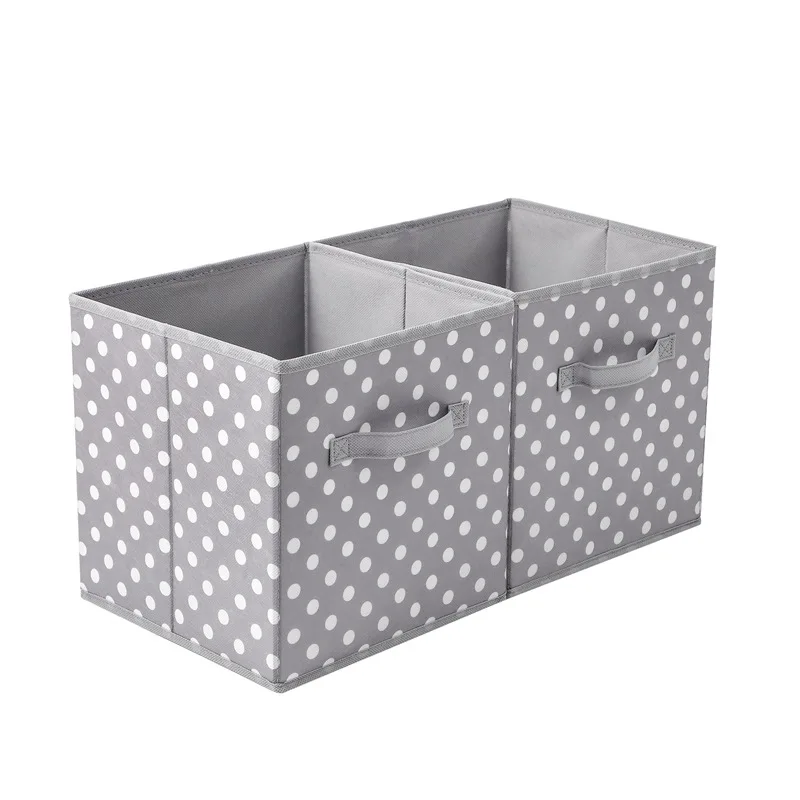 Box For Toys Cube Folding Fabric Storage Box Clothes Storage Bins For Toys Organizers Baskets for Nursery Office Closet Shelf 6