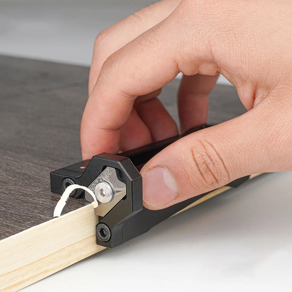 Auto Repair Woodworking Tools Edge Banding Arc Edge Trimmer Furniture Board Chamferer Scraper To Remove Burrs