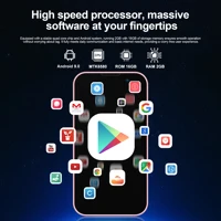 SERVO 17SE MINI 3G Tiny Smartphone Android System Play Store 2GB+16GB WhatsAPP GPS WiFi Dual SIM Card 3.0" Small Smart Cellphone - Image 3