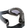 FMA Cooler Fan Version Black Tactical   Glasses SI-Ballistic Goggle 3
