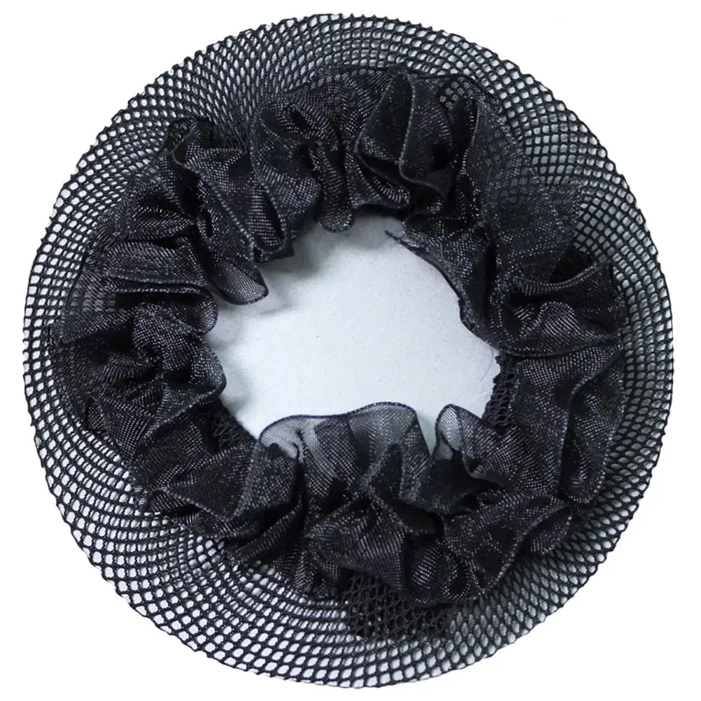 5Pcs Hair Bun Covers Professional Ballet Nets for Black Women Dancing Set Lightweight Breathable Reusable Longtime Use