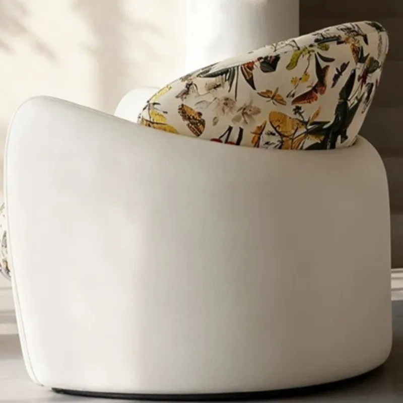 Sedia dal Design Moderno per Ufficio, Poltrona Relax da Terra, Sedia Grande per Lettura, Cadeiras Para Sala De Estar, Spedizione Gratuita, Arredamento - immagine 5