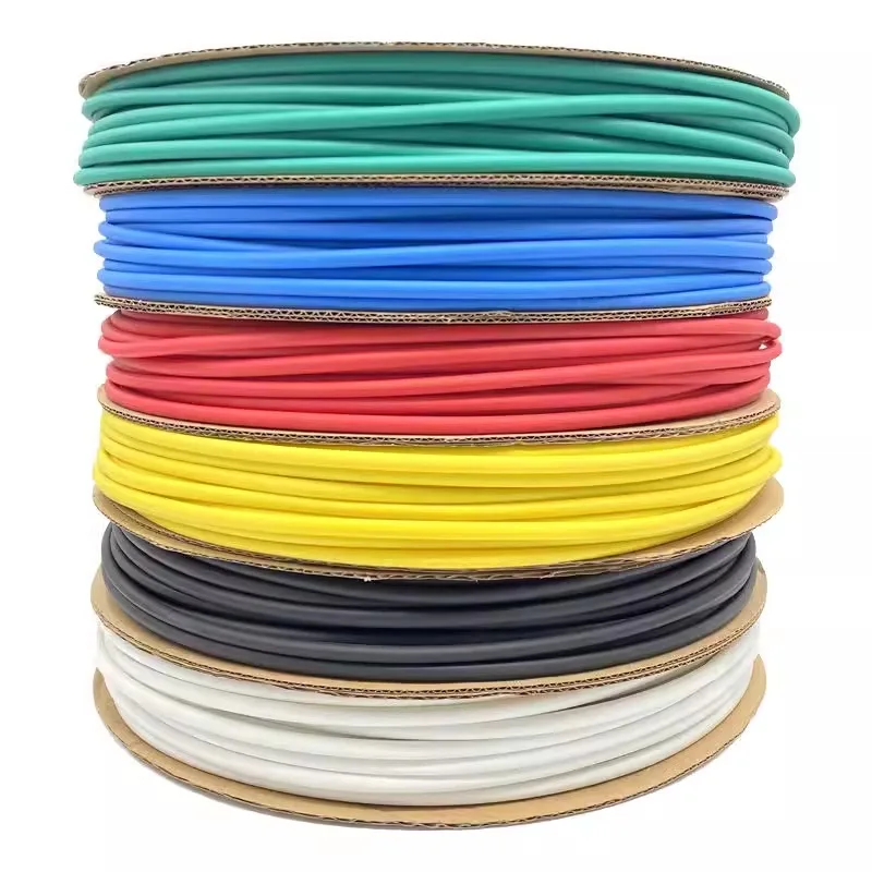 25M Colorful Heat Shrink Tubing Insulation Sleeve 1.0MM-80MM Heat Shrinkable Tube Data Cable