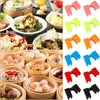 5Pcs Plastic chopsticks clip Chopsticks Aid Training Covers Chopstick Holders Chopstick Clamps Sushi Chopsticks Kitchen Tools 2