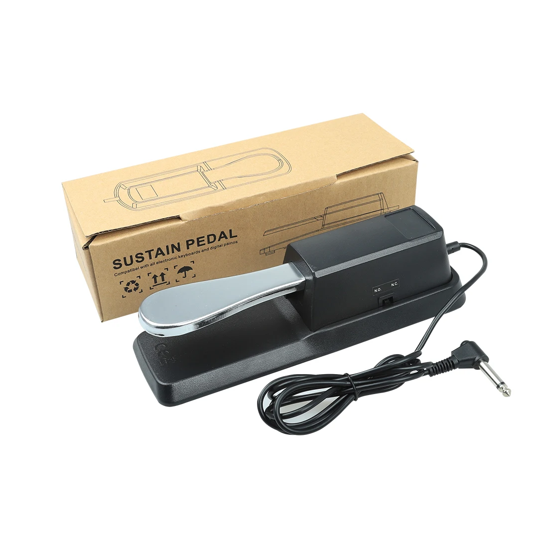 Description Picture 6 of itemSustain Damper Pedal Piano Keyboard Roland Electronic Piano Electronic Keyboard Pedal Musical Instrument Accessories & Parts