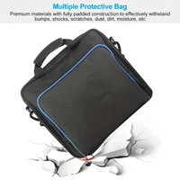 Carrying Case for PS4, New Travel Storage Carry Case, PlayStation Protective Shoulder Bag Handbag for PS4 System Console - Image 4