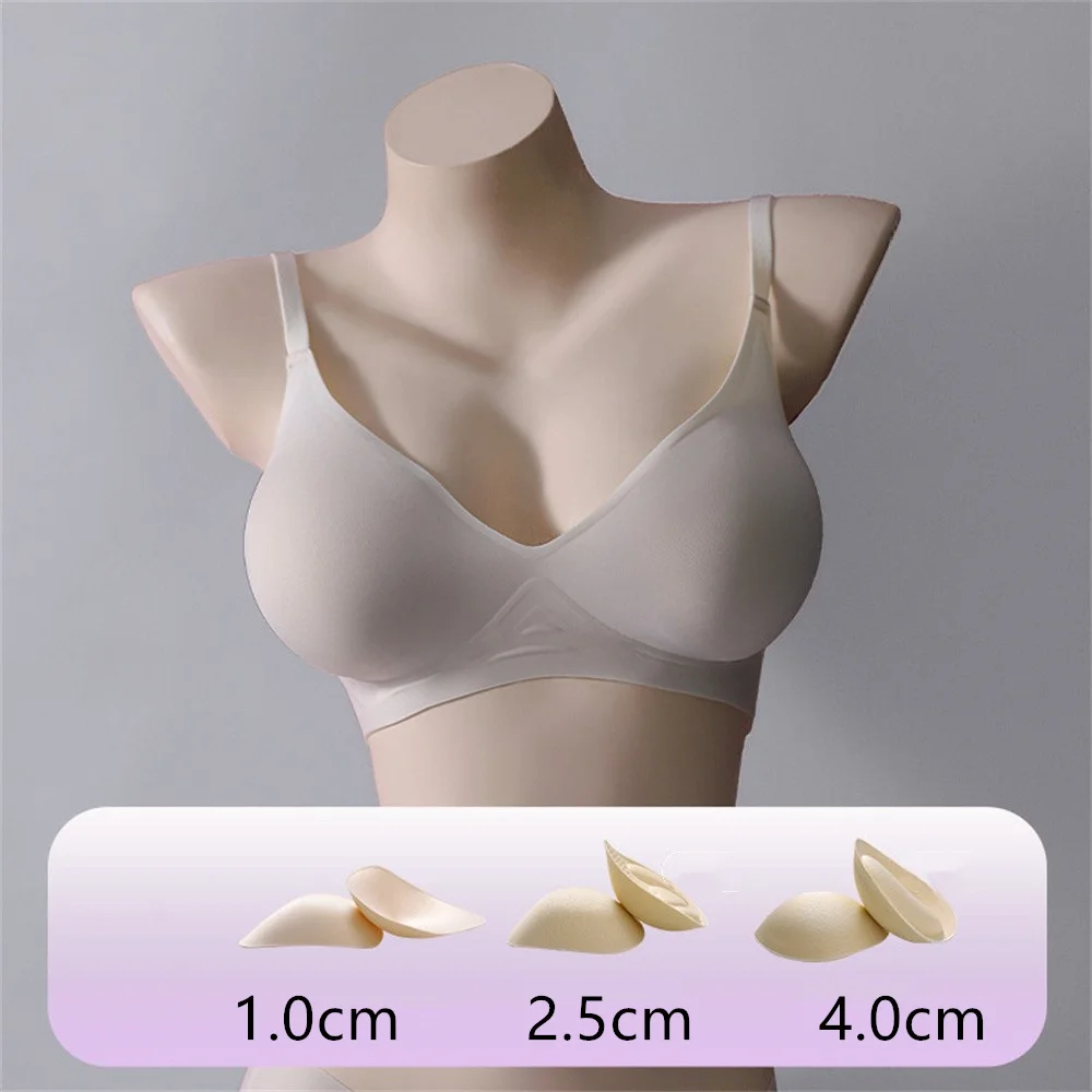 

Externally Supported Bra For Woman Breathable Without Steel Ring Gathered Thickened Bra Enhancer Bra Push Up Bra Sexy Lingerie