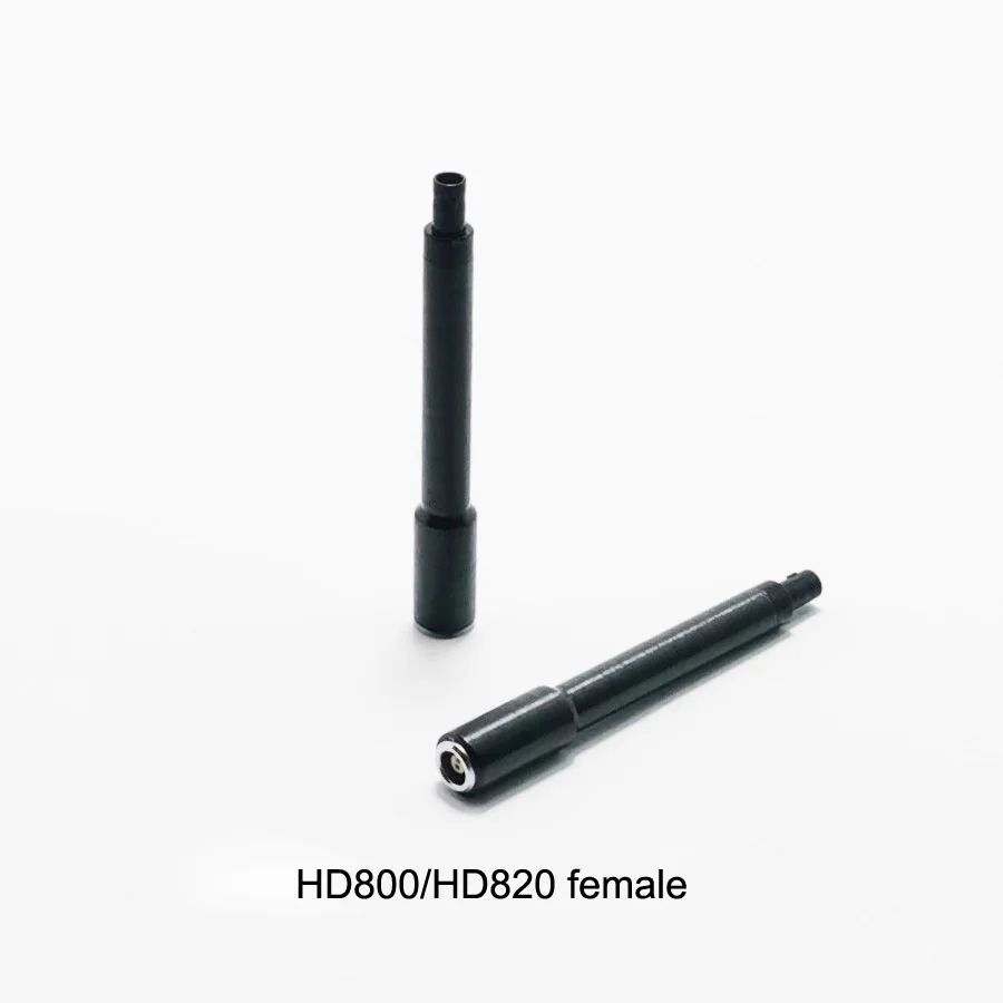 1 쌍 MMCX/0.78mm/2.5mm/3.5mm/A2DC/ED15/HD800 여성용 T+A 솔리테어 P 헤드셋 케이블 커넥터 헤드폰 실버 블랙