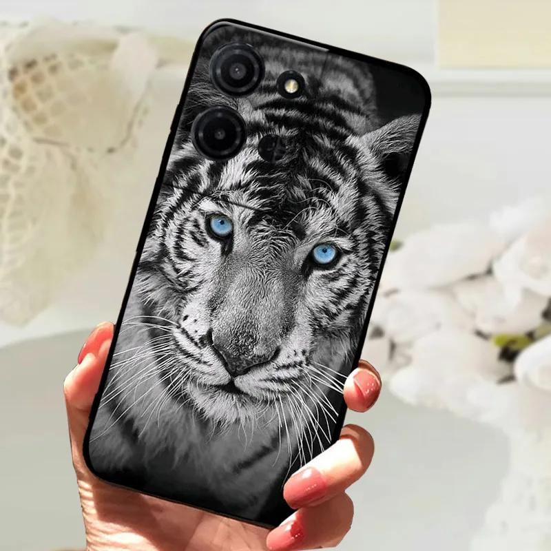 Marble Printed Shockproof TPU Matte Phone Case - Soft Protective Back Bumper Cover