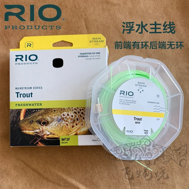 Spot RIO TROUT Floating Water Main Line S6 Submerged Main Line S3 Front End  Submerged Main Line Fly Fishing Fly Burning - AliExpress