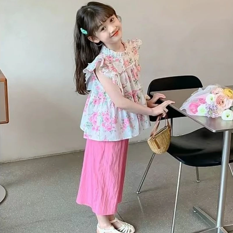 Summer Clothes for Girls Stylish Suit Girl From 10 12 Years Fashion