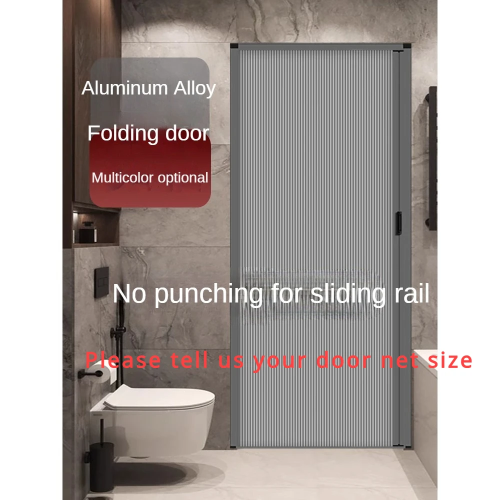 Aluminium Sliding Door Honeycomb Folding Door For Kitchen Stealth Balcony Partition Toilet Bathroom