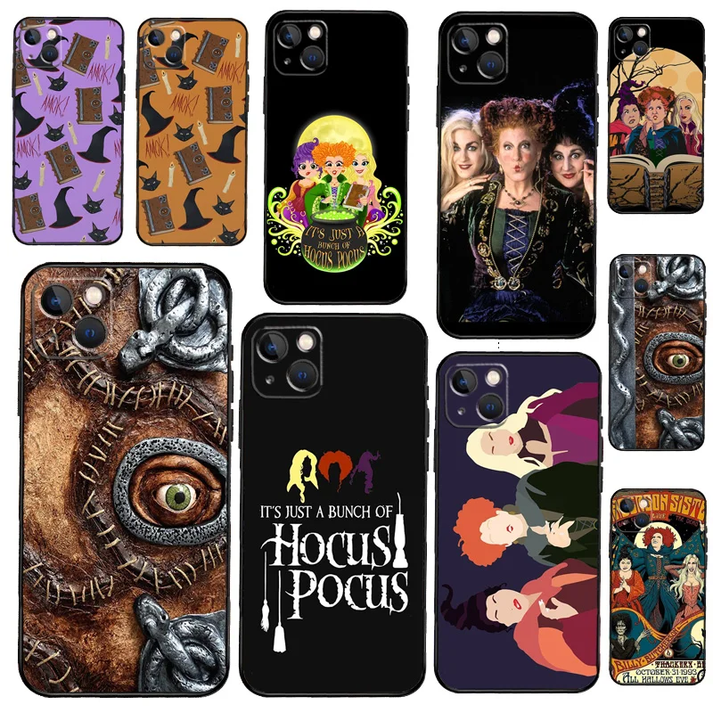 Чехол Hocus Pocus для iPhone 13 12 11 Pro Max 8 6 7 Plus SE 2020 XR X XS MAX мягкая задняя крышка | Мобильные