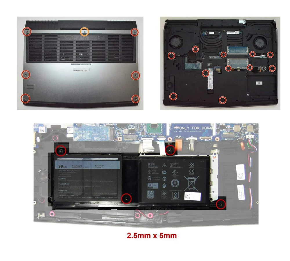 peças e acessórios para laptops