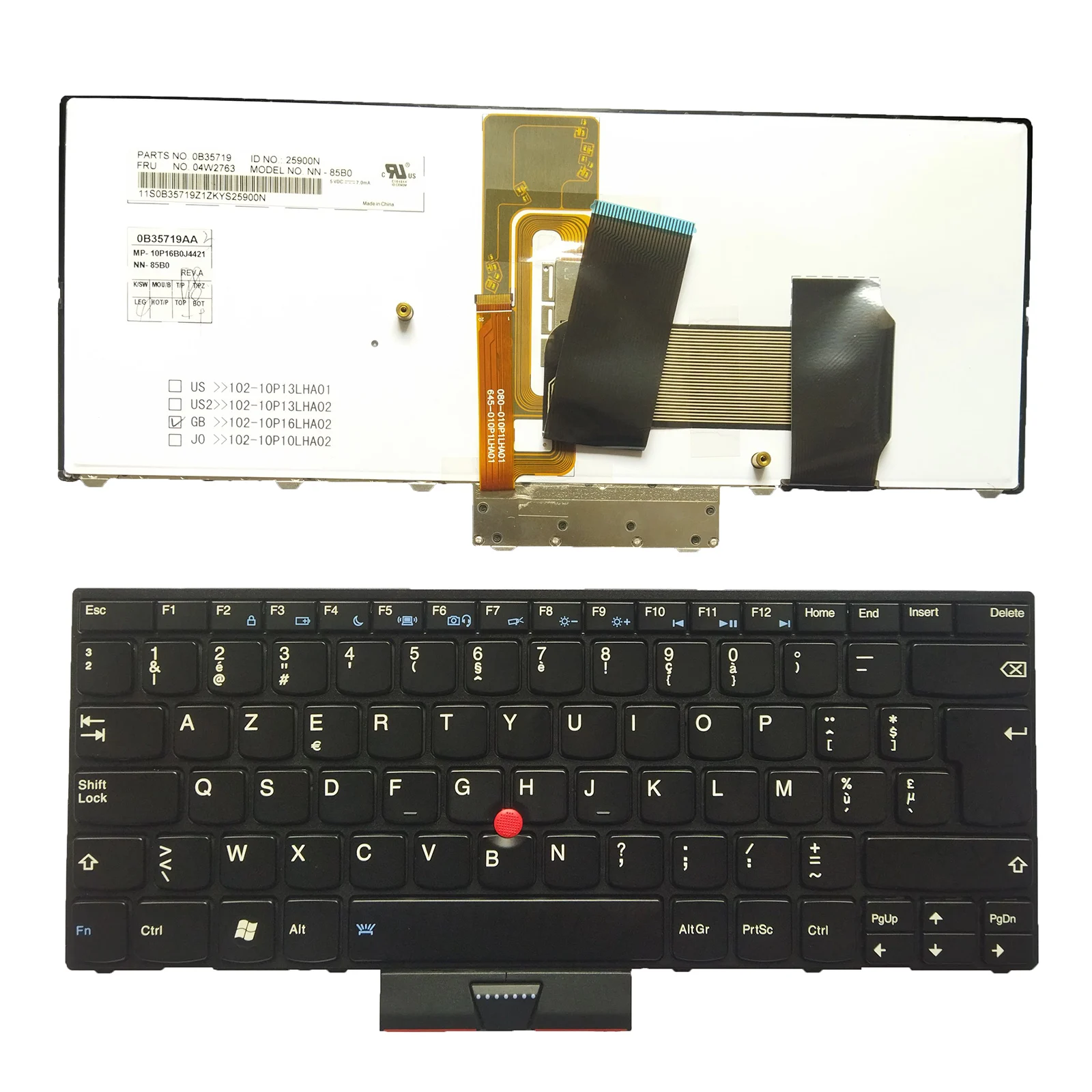 

Клавиатура быть бельгийской подсветкой для Lenovo ThinkPad X1 Carbon 2012 1-го поколения