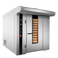 High Quality Electric Rotary Rotary Bakery Industrial Oven For Baking Cupcakes Cheese Cup Cake Sausages Restaurant 1