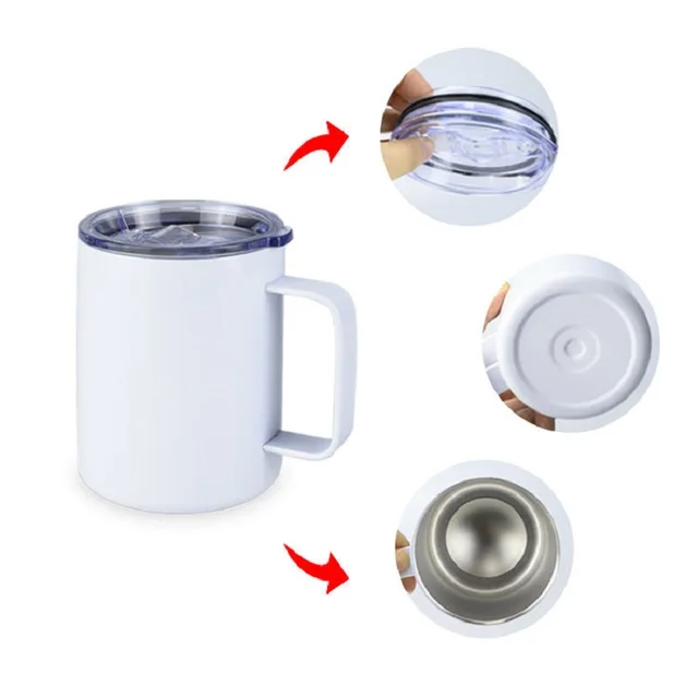 12oz cute Coffee Mug Sublimation tumbler ,bulk insulated tumbler，stainless  steel coffee mug，stainless steel mug
