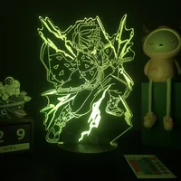 Demon Slayer lampada da tavolo Tanjiro Nezuko e altri 13