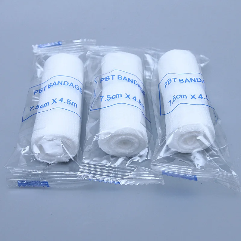 Tanio Bandaż elastyczny apteczka rolka gazy opatrunek na rany medyczne