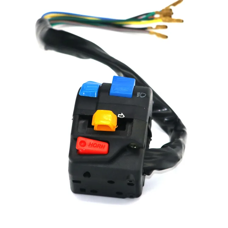 

22mm Universal Motorcycle Handlebar Switch Electric Hand Control Engine Start Off Headlight Ignition Switch For ATVs Scooters