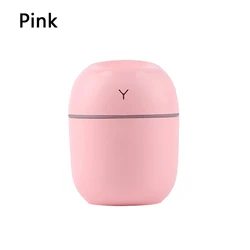 Compact Multifunctional Silent Humidifier & Air Purifier for Home, Car, and Dormitory (Pink)