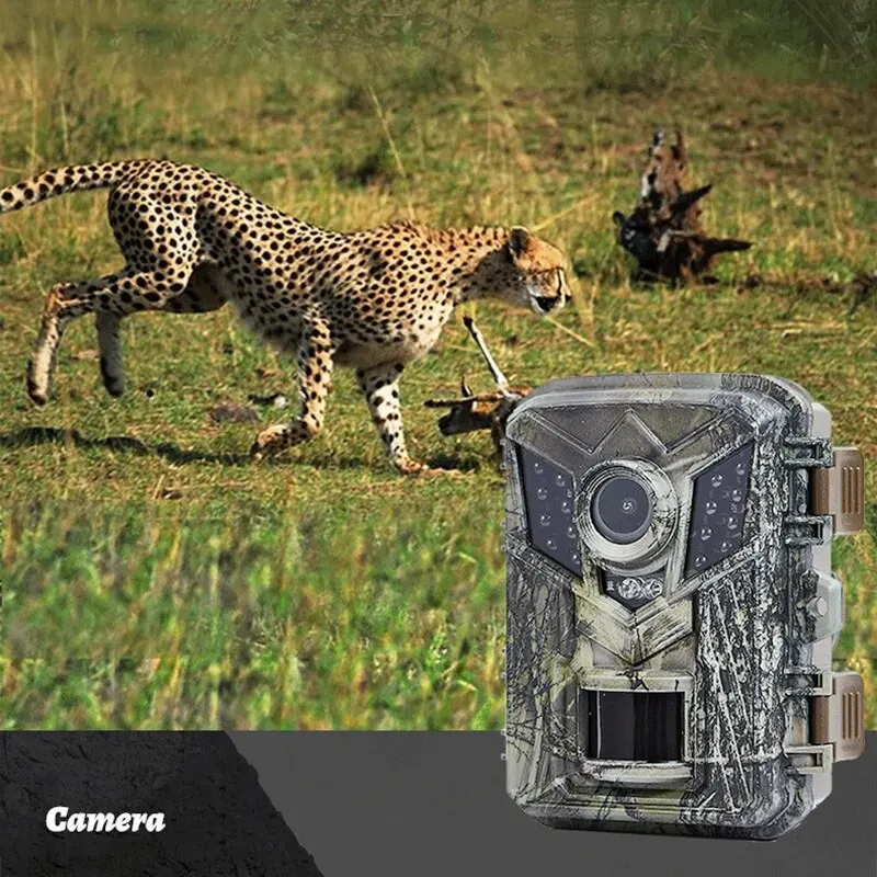 Hunting Trail Camera Trail Camera Hunting Camera 16MP 1080P Wild Trail Game Cam Infrared Night Vision Outdoor Motion Activated Trigger Scouting Photo Traps