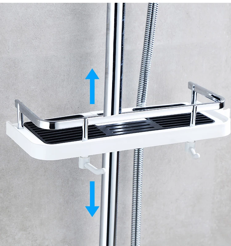 (Hot Sale-48%)lifting No-hole Punch Shower Shelf