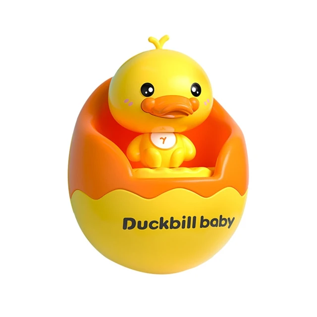 Lovely Roly-poly Toy Infant Bathtub Toy w/ Tumbler & Bell Educational Baby Gift 2