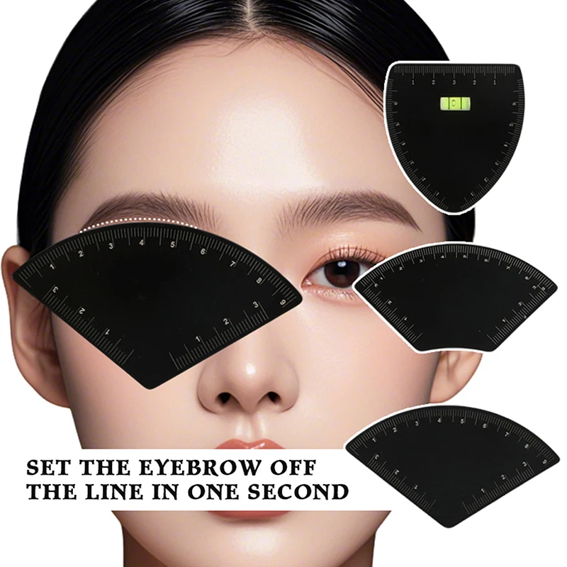5/10Pcs 빠른 드로잉 눈썹 Desgin Ruler Microblading 매핑 도구 쉐이핑 영구 화장 드로잉 가이드 Ruler Tattoo Supplies